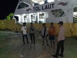 Polsek Kawasan Pelabuhan Laut Bima Gelar Patroli Rutin, Jaga Kondusifitas di Area Pelabuhan