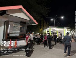 Polres Sumbawa Gelar Patroli Malam, Sasar Titik Rawan Kejahatan