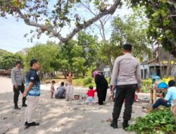 Patroli Polsek Batulayar Jaga Keamanan Wisata Senggigi Tetap Kondusif