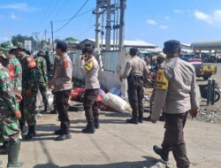 Sinergitas TNI-POLRI Sambut HUT TNI Ke-80, Polsek Jajaran Polres Bima dan Koramil Woha Serta Masyarakat Menggelar Bhakti Sosial/ Gotong Royong