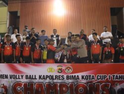 Penutupan Turnamen Bola Voli Kapolres Cup I Tahun 2025, Meriah dan Penuh Sportivitas