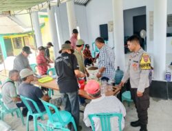 Bhabinkamtibmas Desa Maluk Dampingi Pelatihan Pengelolaan Ekosistem Pertanian Sehat Ramah Lingkungan Berkelanjutan (PSRLB)
