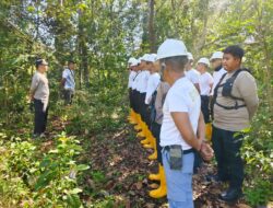 Patroli Gabungan Polsek Sekongkang Bersama Security G4S Jaga Kamtibmas Area Obvitnas