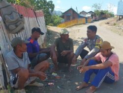 Bhabinkamtibmas Desa Tarlawi Polsek Wawo Polres Bima Kota Himbau Warga dan Pelajar Jaga Harkamtibmas