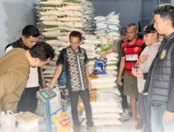 Polres Bima Kota Bersama Instansi Terkait Cek Stabilitas Harga Beras di Pasar Amahami, Pastikan Tidak Ada Pelanggaran HET