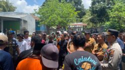 AKSI DAMAI MASYARAKAT DESA CALABAI BERLANGSUNG AMAN DAN TERTIB, POLSEK PEKAT LAKUKAN PENGAMANAN MAKSIMAL