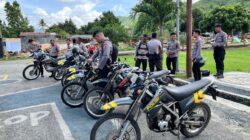 KAPOLRES SUMBAWA BARAT CEK KENDARAAN DINAS, PASTIKAN KELAYAKAN DAN KESIAPAN OPERASIONAL PERSONEL