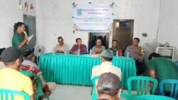 Bhabinkamtibmas Dorokobo Hadiri Rapat Rencana Kerja Desa, Ajak Warga Dukung Pembangunan dan Jaga Kamtibmas