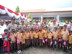 WAKAPOLRI KOMJEN POL PROF. DR. DEDI PRASETYO RESMIKAN EARLY WARNING SYSTEM GUNUNG LEWOTOBI LAKI-LAKI DI FLORES TIMUR