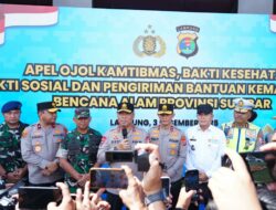 Polri All-Out Tangani Krisis Sumatera: Wakapolri Lepas Bantuan Kemanusiaan Polda Lampung
