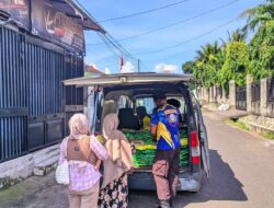 Ringankan Beban Warga, Sat Binmas Polres Dompu Gelar Gerakan Pangan Murah GPM Polri