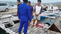 Pasca Boat Tenggelam di Perairan Langgudu, Sat Polairud Polres Bima Kota Himbau Nelayan Waspadai Cuaca Ekstrem