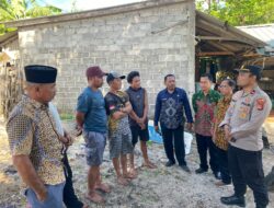 Kapal GT 17 Karam di Labangka, Tim SAR dan Polsek Labangka Tangani Evakuasi 4 Awak Kapal