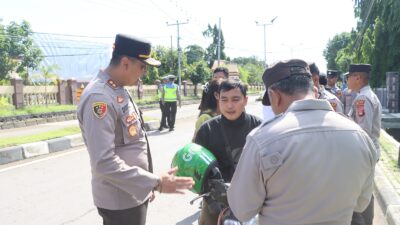 Kapolres Bima Kota Sosialisasikan Implementasi Aplikasi E-Teguran Humanis & E-Tindak Disiplin, Dorong Transformasi Pelayanan Polri